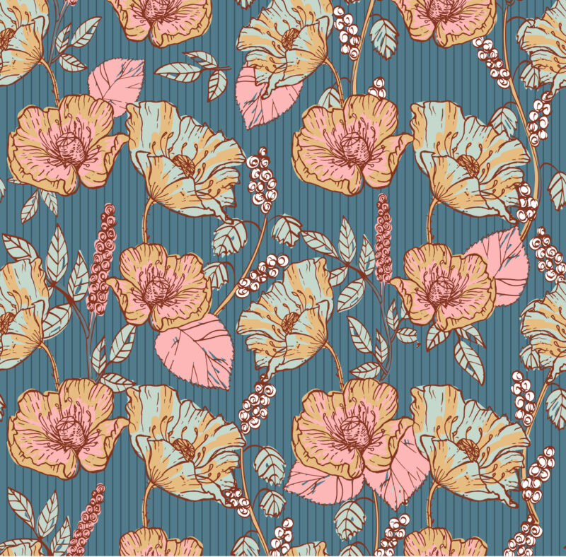 Floral Poppy Delight - Image 2