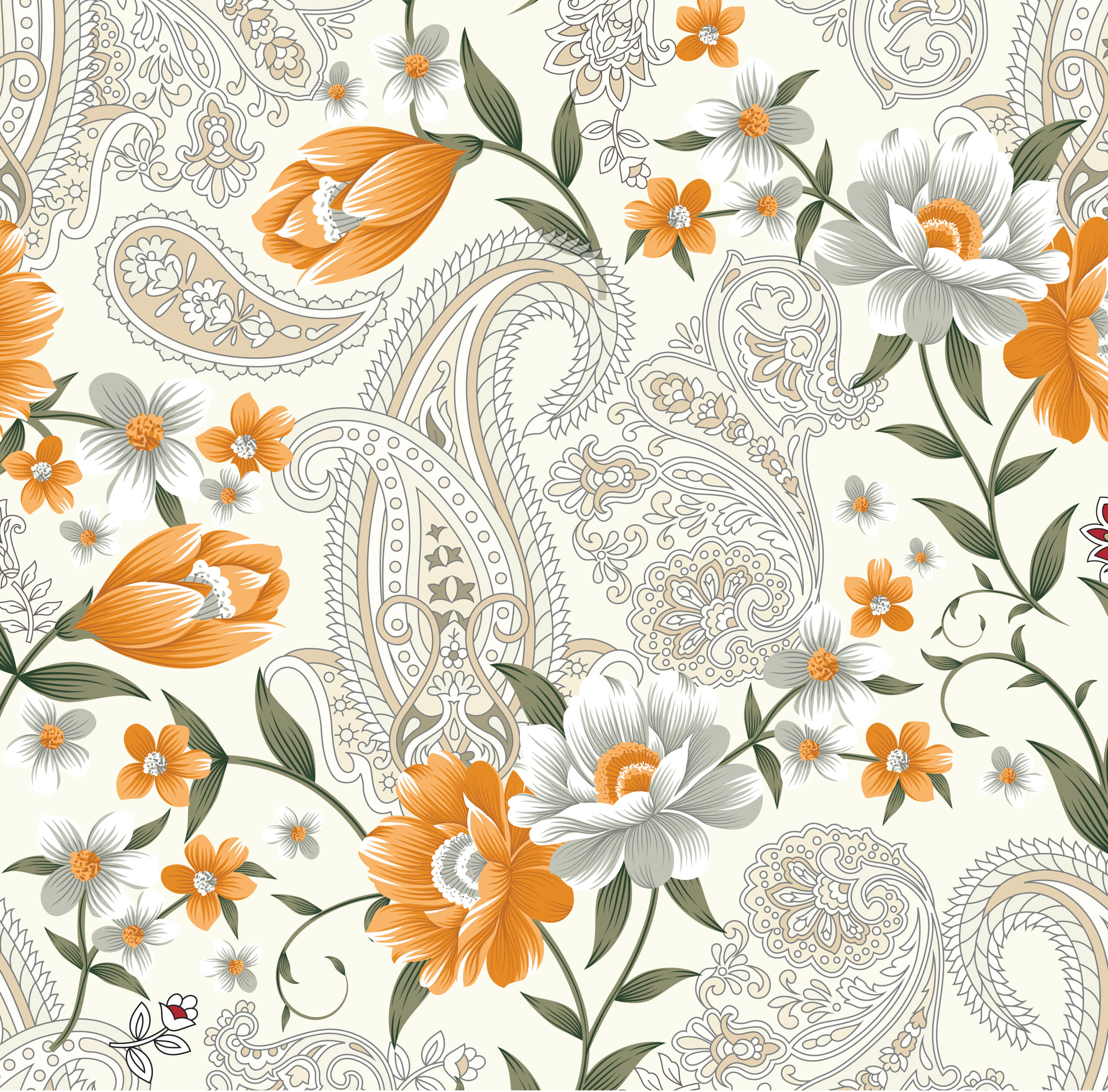 Indian Paisley Elegance - Image 2