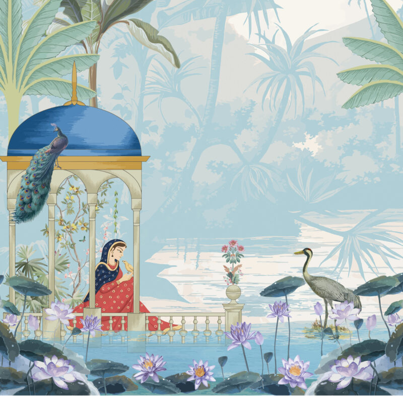 Queen’s Tranquil Bloom - Image 2