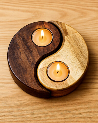 Yin & Yang Candle Holder